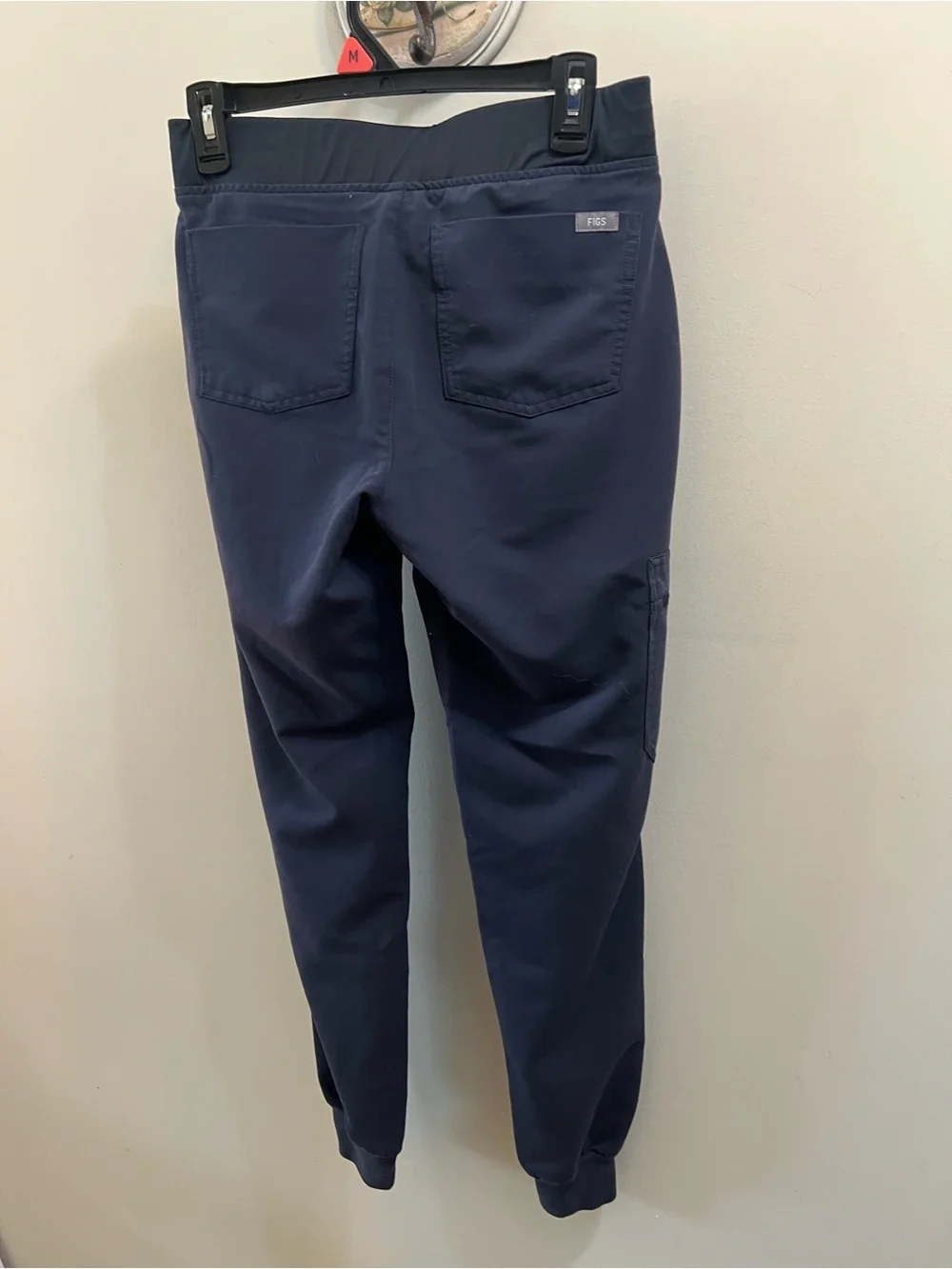 Men's / Women’s Navy Figs Drawstring Jogger Pants yoga waist Size XS